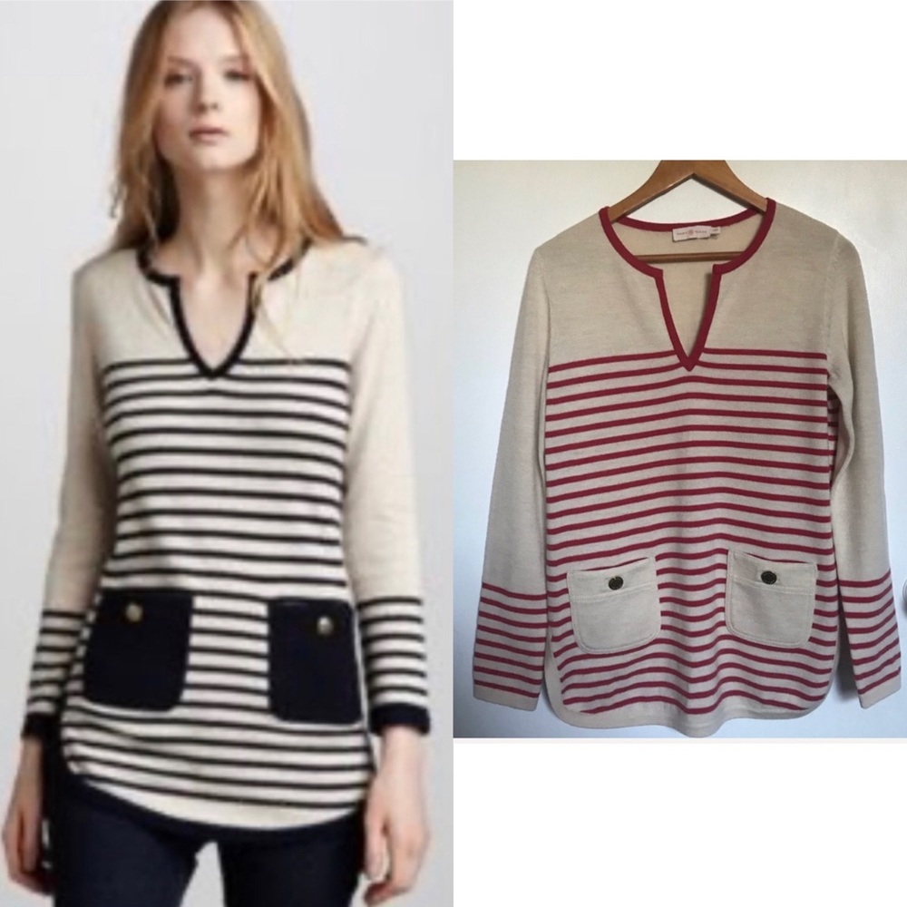 Tory Burch Odessa Tunic size M